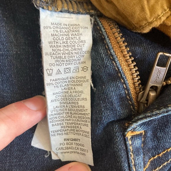 Men’s Prana Axiom jeans size 32Wx26L - Picture 6 of 8